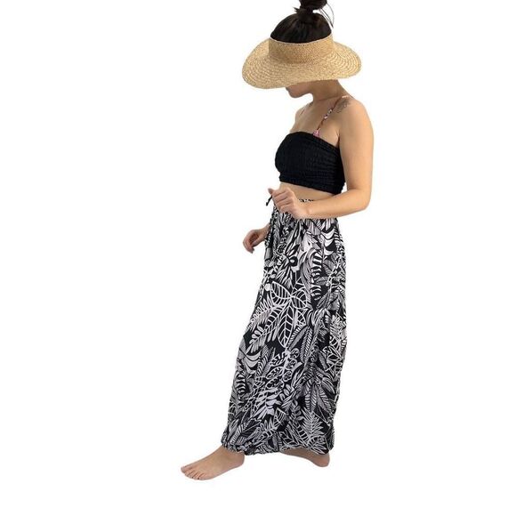 Apau ~ Gender Fluid Alladin Gypsy Shibori Tie Dyed Rayon Pants - Picture 5 of 15